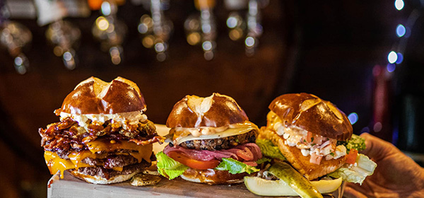 Slider burgers from Ravinia Bay, in Wisconsin Dells, WI